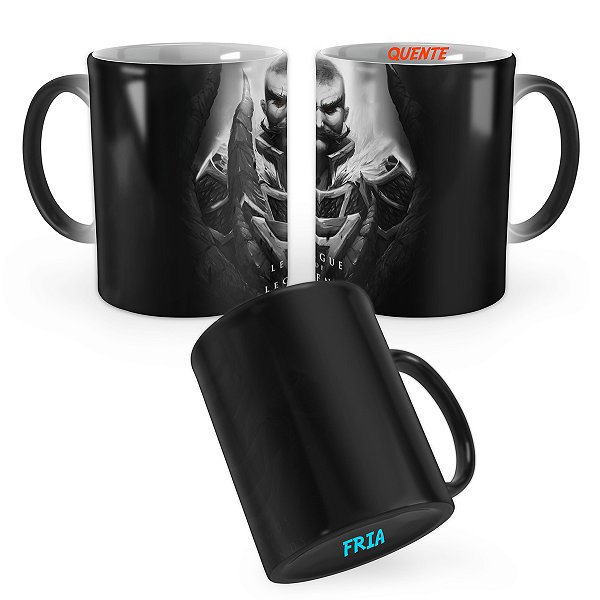 Caneca Mágica Braum League of Legends Lol Mod 2