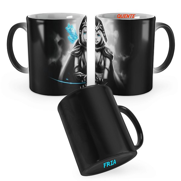Caneca Mágica Ashe League of Legends Lol Mod 1