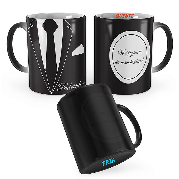 Caneca Mágica Padrinho Casamento