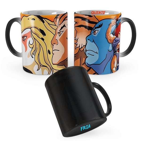 Caneca Mágica Thunder Cats Personagens