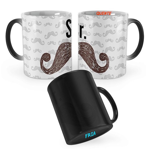Caneca Mágica Sr. Presente Pai Namorado Marido