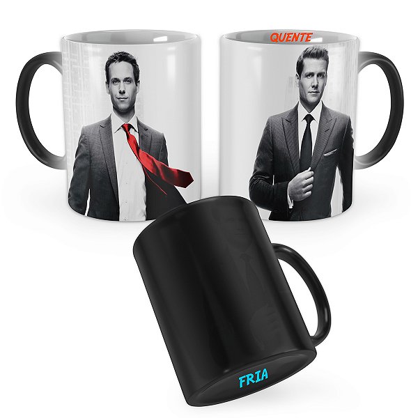 Caneca Mágica The Suits Harvey Specter