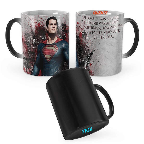 Caneca Mágica Super Homem Super Man