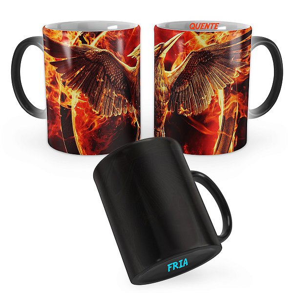 Caneca Mágica Jogos Vorazes Em Chamas