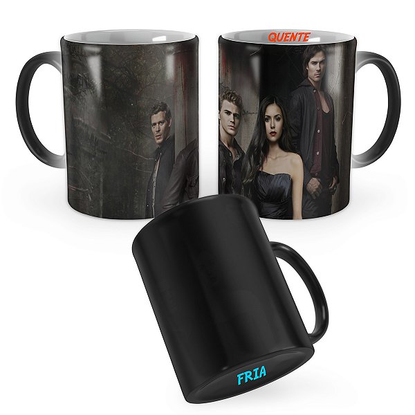 Caneca Mágica Diários De um Vampiro The Vampire Diaries