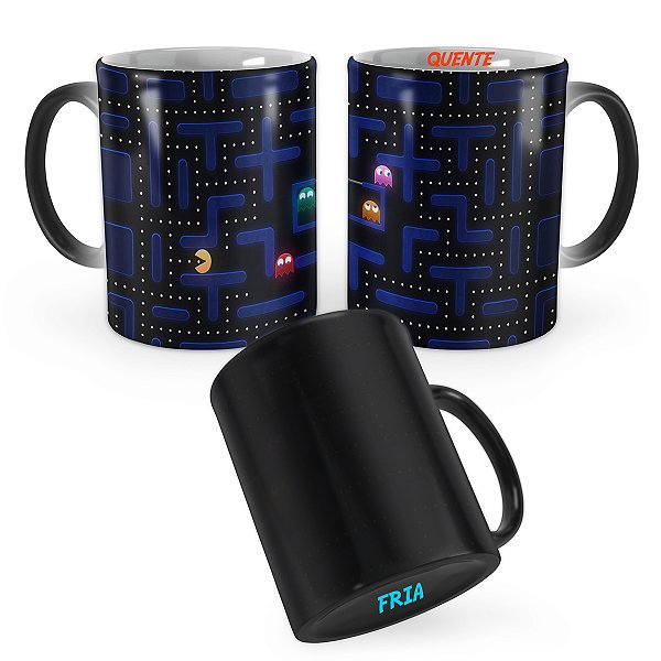 Caneca Mágica Pac Man Labirinto