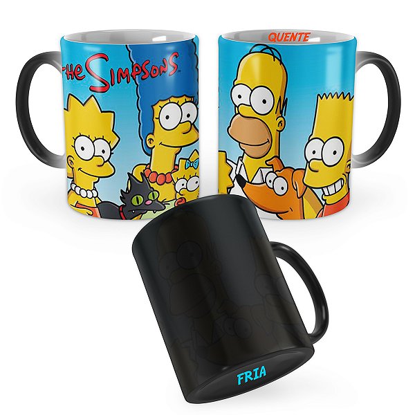 Caneca Mágica Os Simpsons Mod 2
