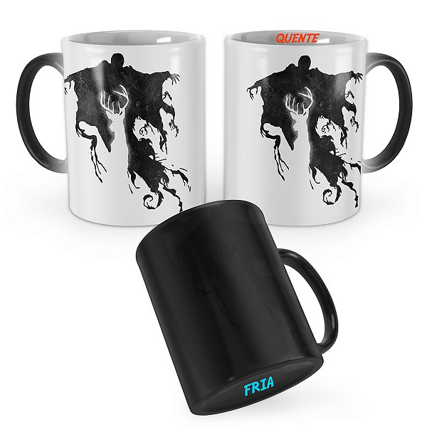 Caneca Mágica Harry Potter Dementador Patrono
