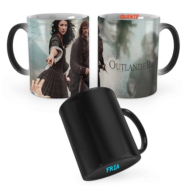 Caneca Mágica Outlander Série Seriado Mod 1