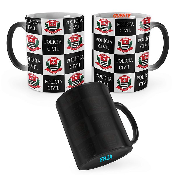 Caneca Mágica Polícia Civil São Paulo PC SP