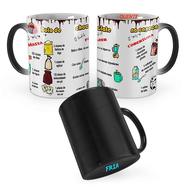 Caneca Mágica Receita Bolo de Caneca Mágica