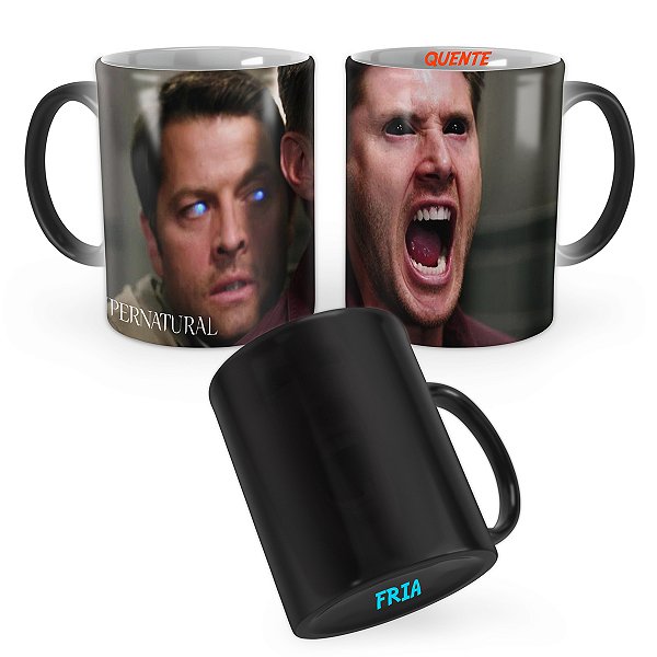 Caneca Mágica Supernatural Sobrenatural Mod 5