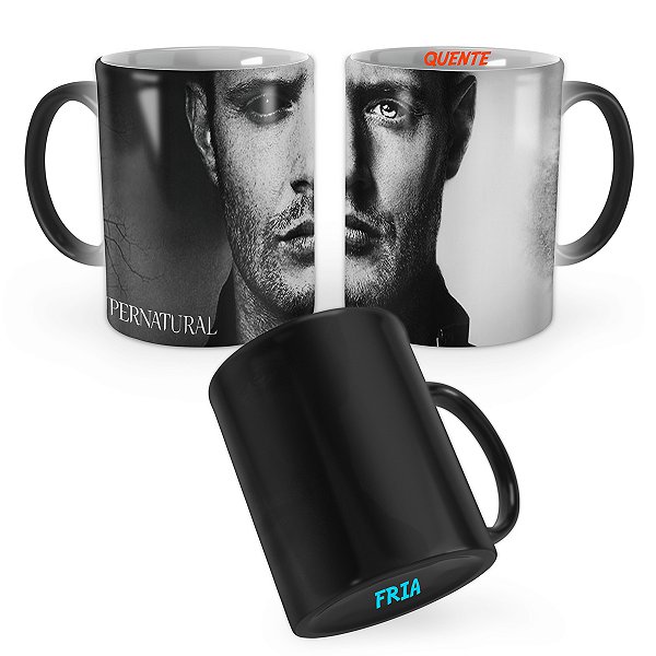 Caneca Mágica Supernatural Sobrenatural Mod 6