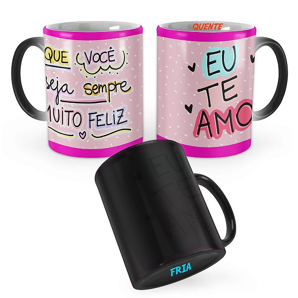 Caneca Mágica Presente Aniversário Parabéns Mod 2