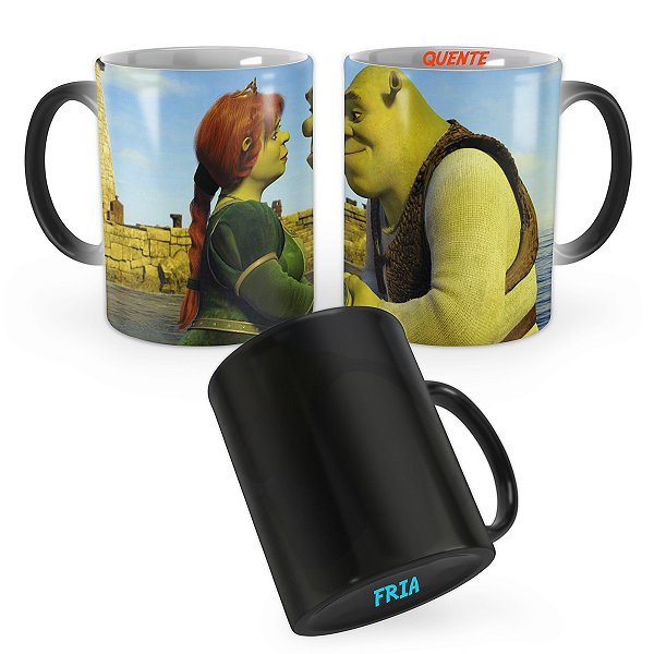 Caneca Mágica Shrek Fiona