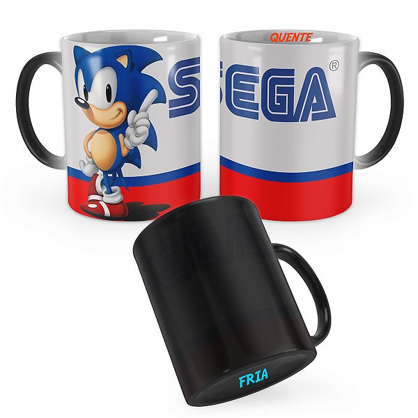 Caneca Mágica Sega Sonic