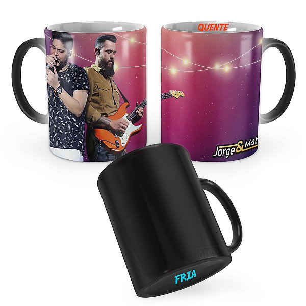 Caneca Mágica Jorge & Mateus Mod 2