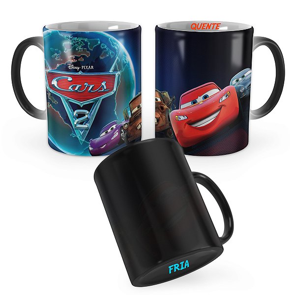 Caneca Mágica Cars Carros 2