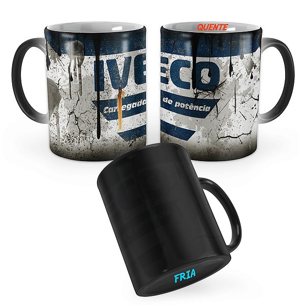 Caneca Mágica Iveco Lata de Óleo
