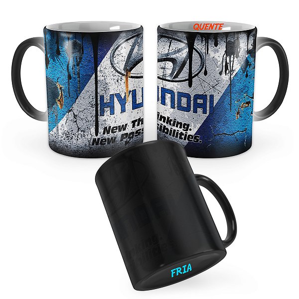 Caneca Mágica Hyundai Lata de Óleo