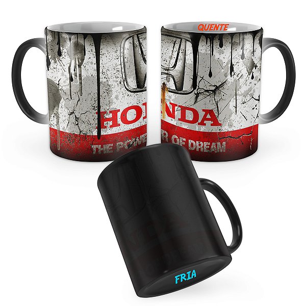 Caneca Mágica Honda Lata de Óleo
