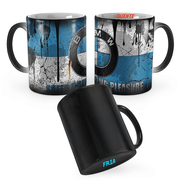 Caneca Mágica BMW Lata de Óleo