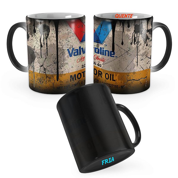 Caneca Mágica Valvoline Lata de Óleo