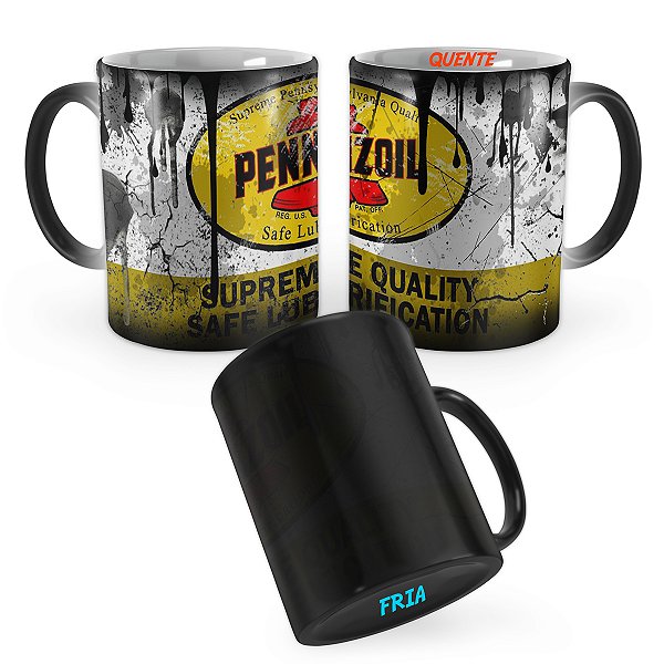 Caneca Mágica Pennzoil Lata de Óleo