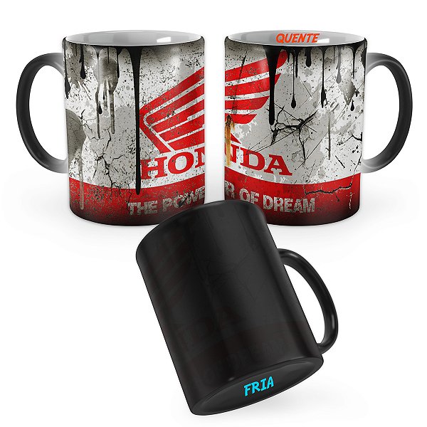 Caneca Mágica Honda Lata de Óleo Mod 2