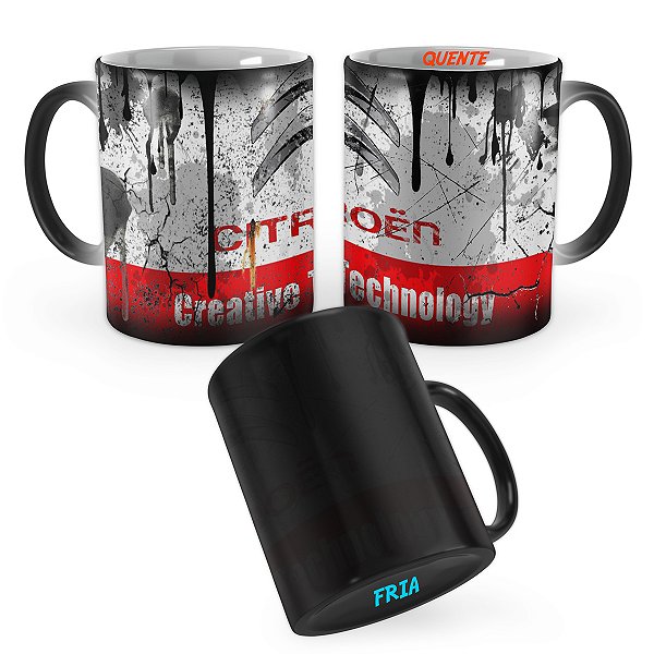 Caneca Mágica Citroën Lata de Óleo
