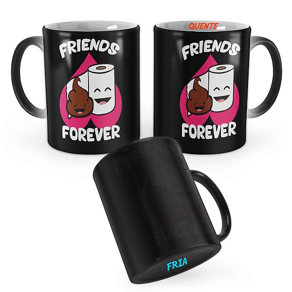 Caneca Mágica Presente Melhor Amiga Friends Forever Mod 1