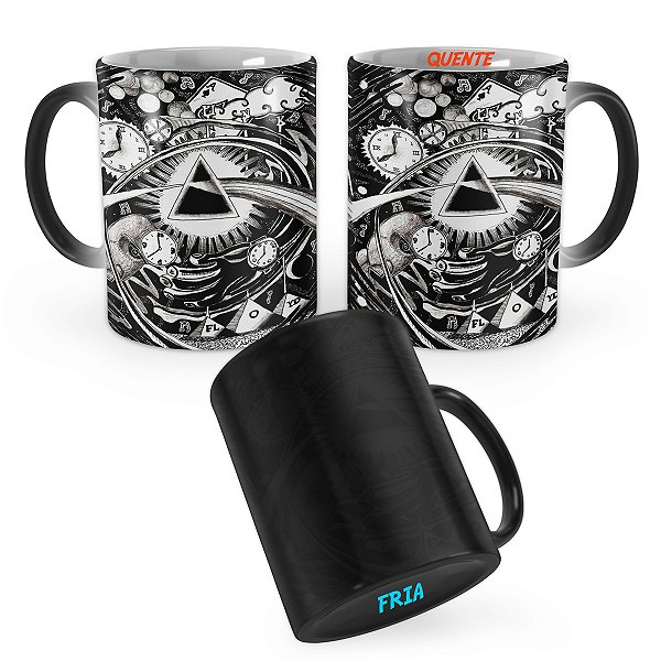 Caneca Mágica Pink Floyd Banda Rock Mod 4