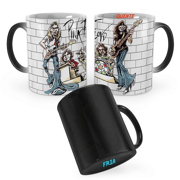 Caneca Mágica Pink Floyd Banda Rock Mod 25