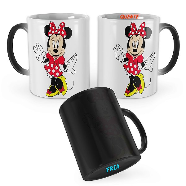 Caneca Mágica Mickey e Minnie Mod 6