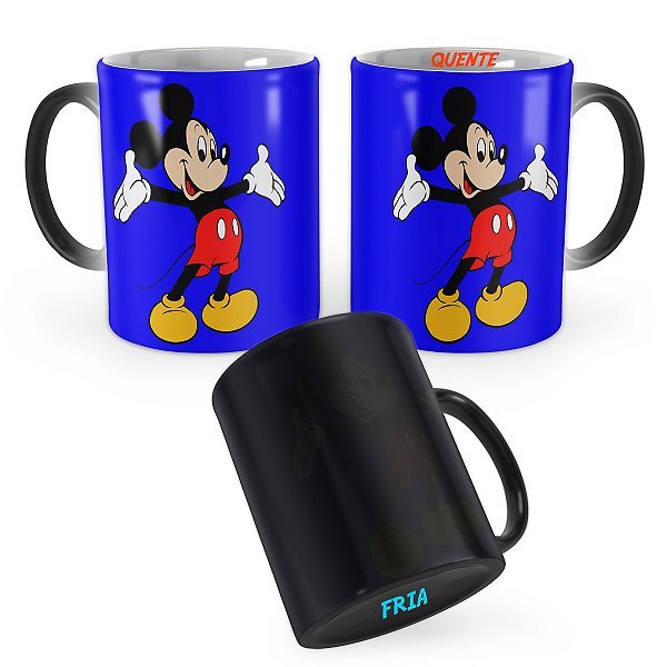 Caneca Mágica Mickey e Minnie Mod 8