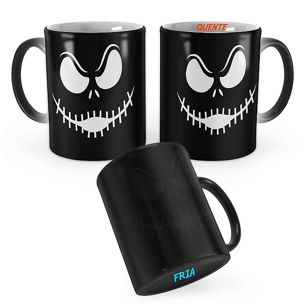Caneca Mágica Jack Esqueleto Estranho Mundo Mod 2
