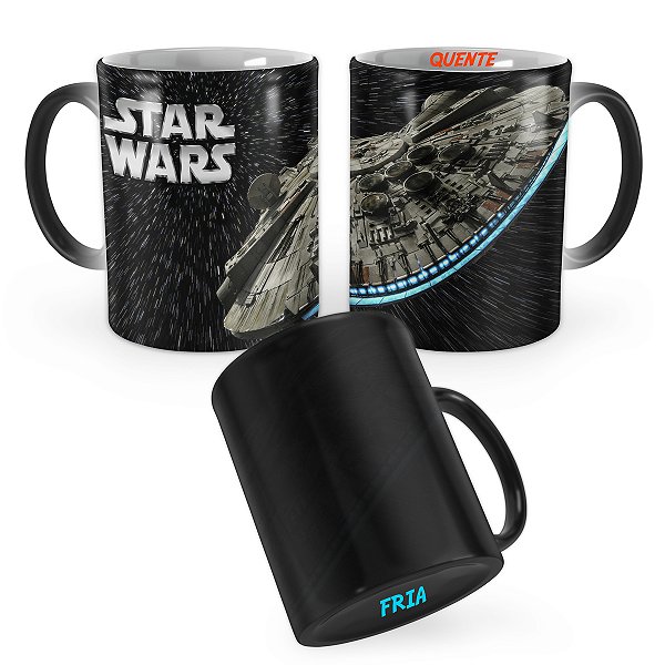 Caneca Mágica Star Wars Millenium Falcon