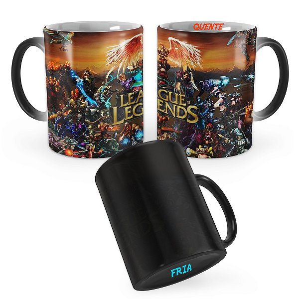 Caneca Mágica League of Legends Personangens Lol Mod 2