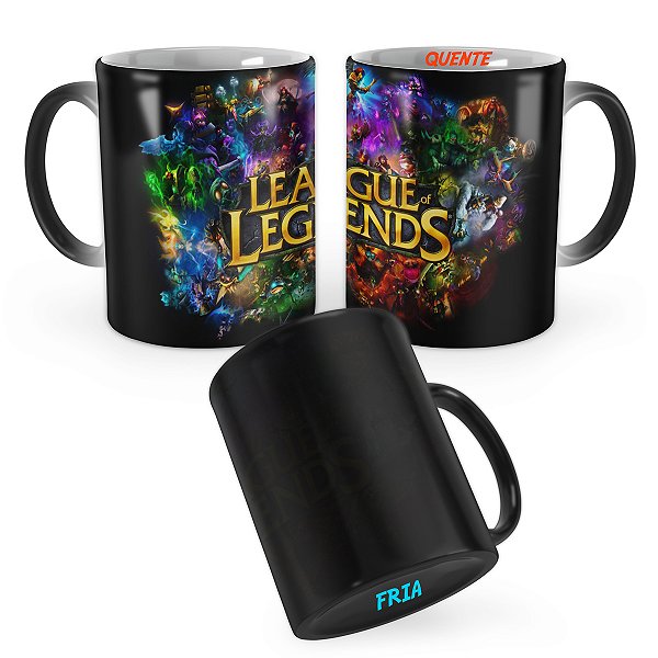 Caneca Mágica League of Legends Personangens Lol Mod 3