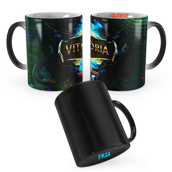 Caneca Mágica Vitória League of Legends Lol