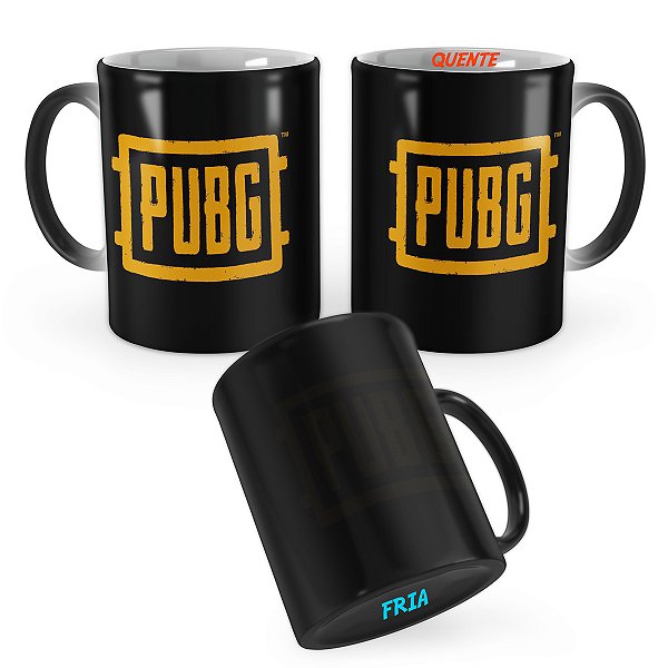 Caneca Mágica PUBG Logo