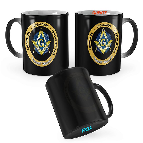 Caneca Mágica Maçonaria Maçom Igualdade