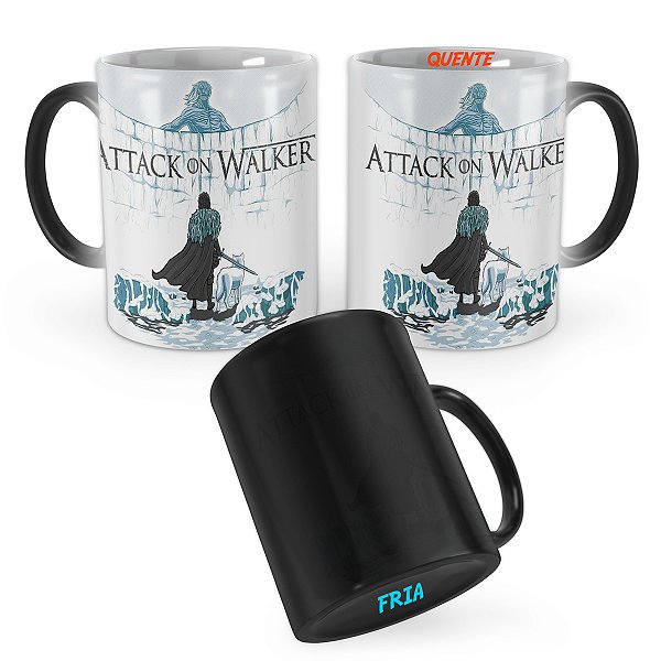 Caneca Mágica Attack on Walker Game of Thrones