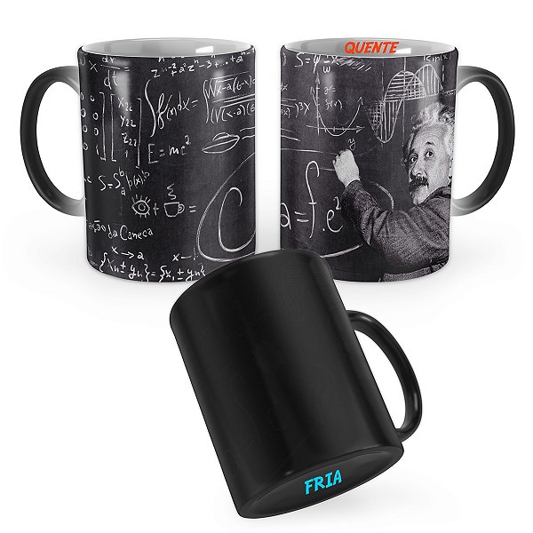 Caneca Mágica Albert Einstein