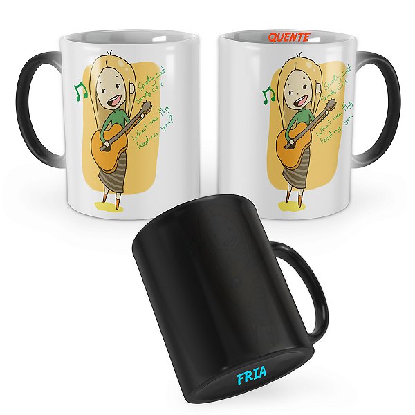 Caneca Mágica Friends Phoebe Cartoon
