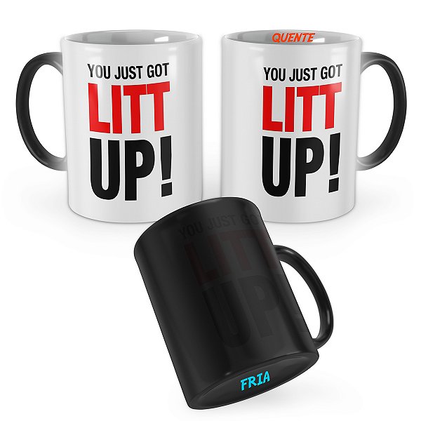 Caneca Mágica Suits You Just Got Litt Up Mod 1