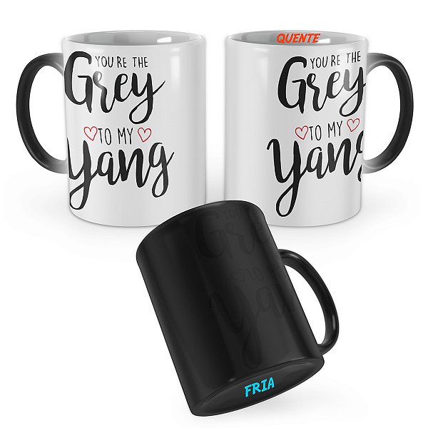 Caneca Mágica Greys Anatomy Youre The Grey to my Yang