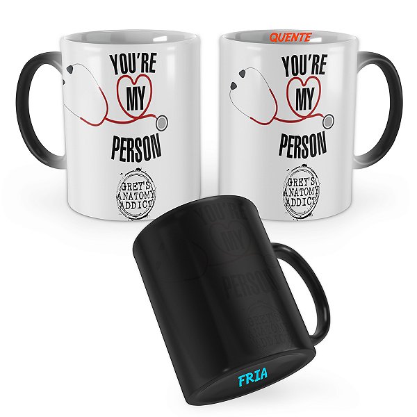 Caneca Mágica Greys Anatomy Seriado Mod 39