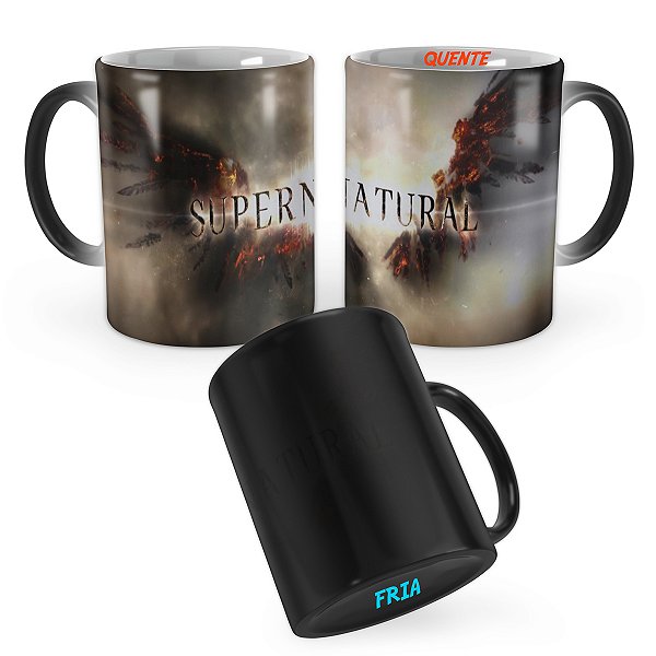 Caneca Mágica Sobrenatural Supernatural Mod 16