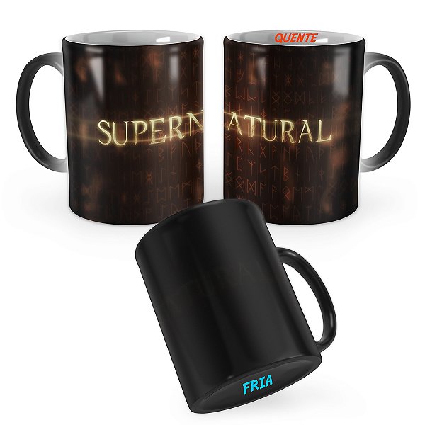 Caneca Mágica Sobrenatural Supernatural Mod 50